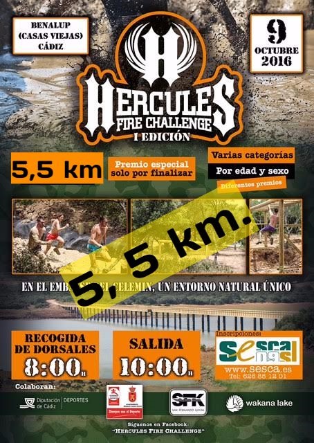 I Hercules Fire  Challenge  Wakana  Lake. -  5,5 Km.