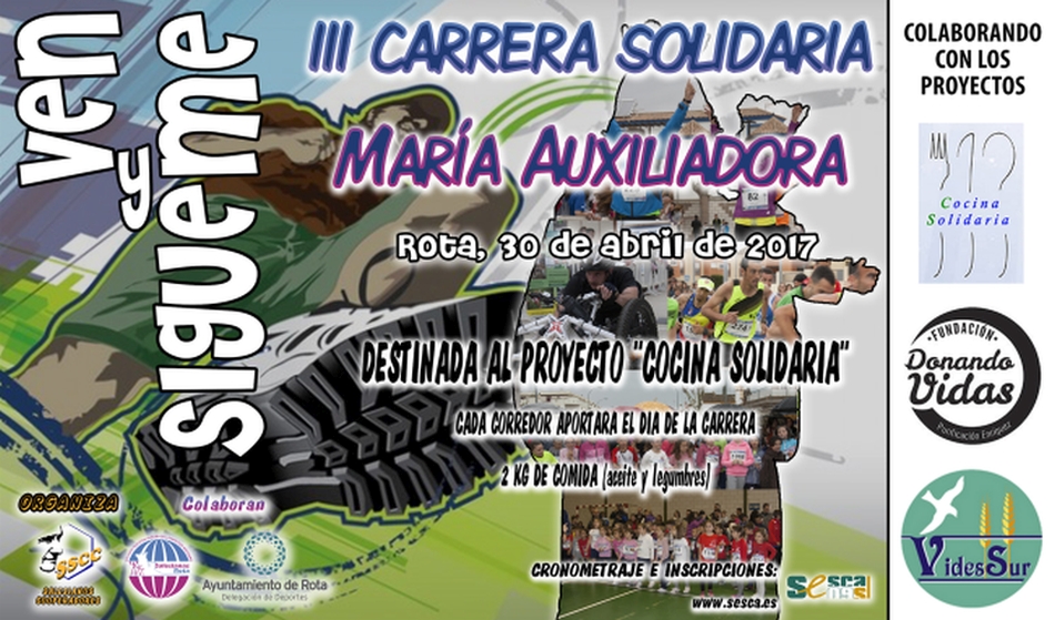 III Carrera Solidaria MarÃ­a Auxiliadora. ROTA