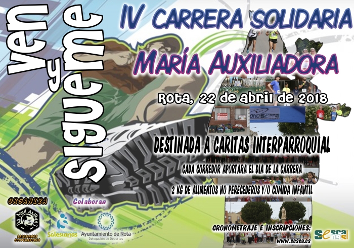 IV Carrera Solidaria MARÍA AUXILIADORA. Rota