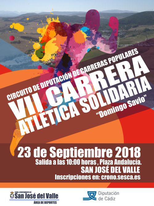 VII Carrera Atlética Solidaria DOMINGO SAVIO. San José del Valle