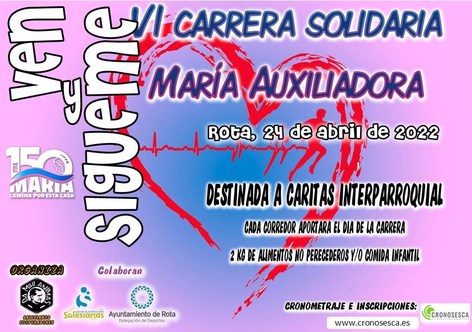VI Carrera Solidaria MARÍA AUXILIADORA