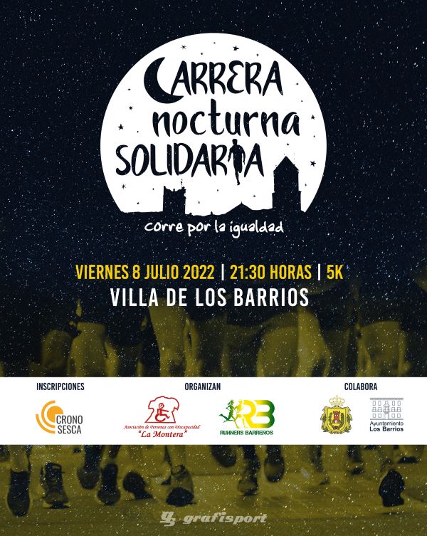 Carrera Nocturna Solidaria CORRE POR LA IGUALDAD