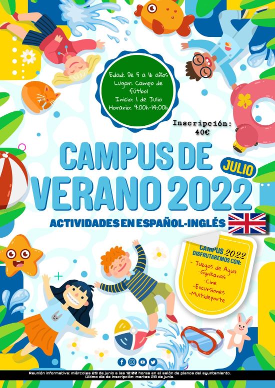 CAMPUS DE VERANO 2022. SETENIL