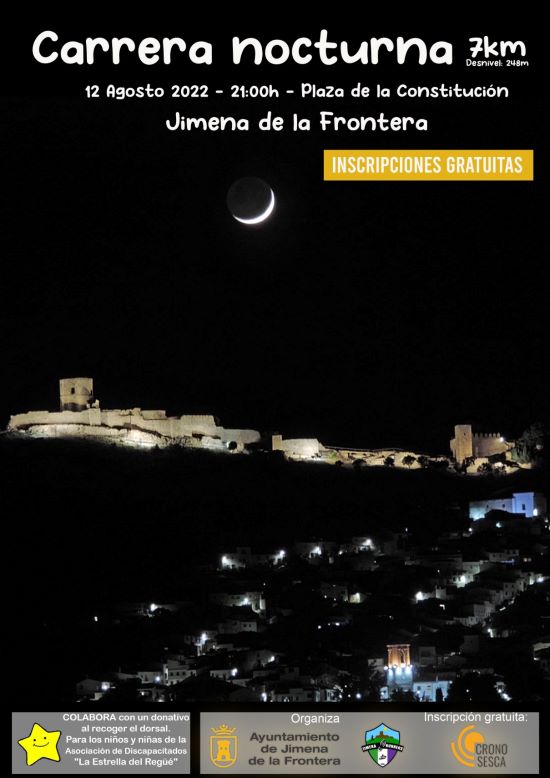 II Carrera Nocturna Ciudad del Castillo de Jimena de la Frontera