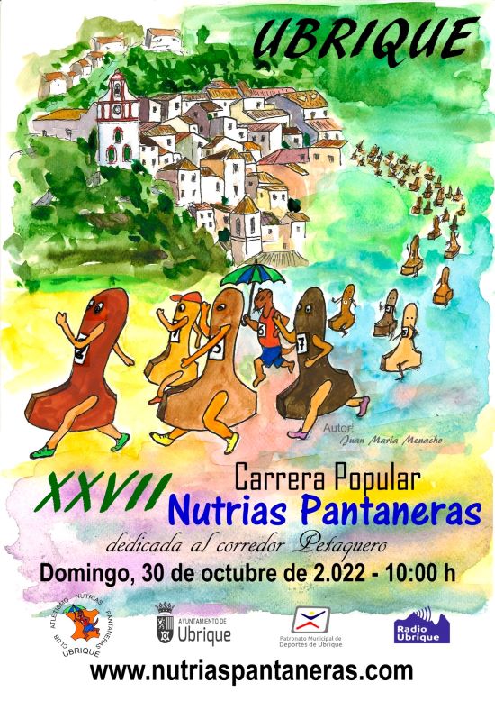 XXVII Carrera Popular Nutrias Pantaneras. Ubrique