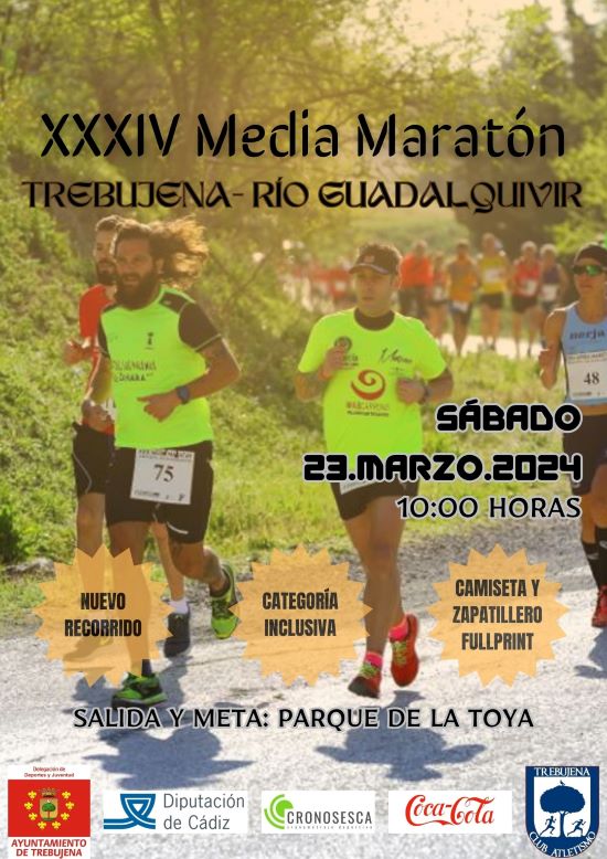 XXXIV Media Maratón Trebujena - Río Guadalquivir