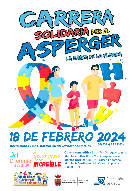 Carrera Solidaria por el Asperger
