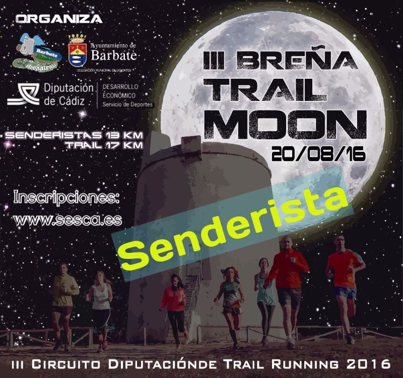 III Breña Trail Moon Barbate. SENDERISTA